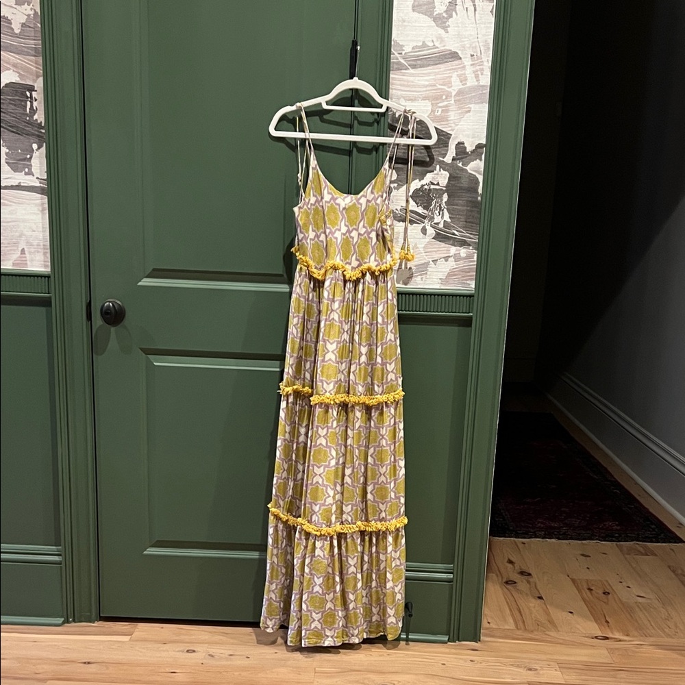 Verandah Silk Maxi Dress